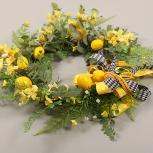 Sunflower Wreath for Front Door | Eucalyptus Spring Wreath with Welcome Sign | Artificial Floral Wreath | Outdoor Wall & Window Decor - Image 7