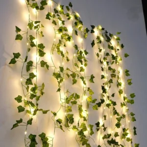artificial ivy vine, ivy leaf garland, green leaf garland, wedding greenery, wedding backdrop, faux ivy garland, wall greenery decor, artificial greenery, party wall decor, farmhouse greenery, hanging vine decor, room plant decor, wedding decor