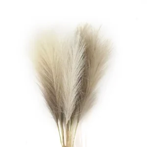 Artificial Pampas Grass Stems 6PCS | Faux Pampas Grass Bouquet | Boho Home Decor | Wedding Table Centerpiece | Dried Flower Arrangement - Image 10