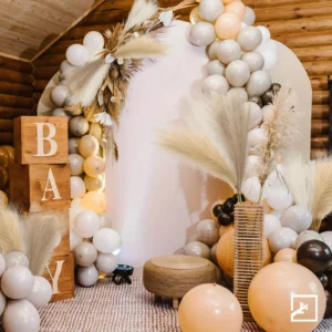 Artificial Pampas Grass Stems 6PCS | Faux Pampas Grass Bouquet | Boho Home Decor | Wedding Table Centerpiece | Dried Flower Arrangement - Image 7