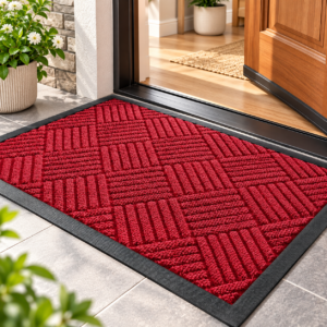 Doormat Non Slip Waterproof Dustproof Carpet Bath Mat Rubber Indoor Outdoor Rug Durable Home Hotel Entrance Doormat
