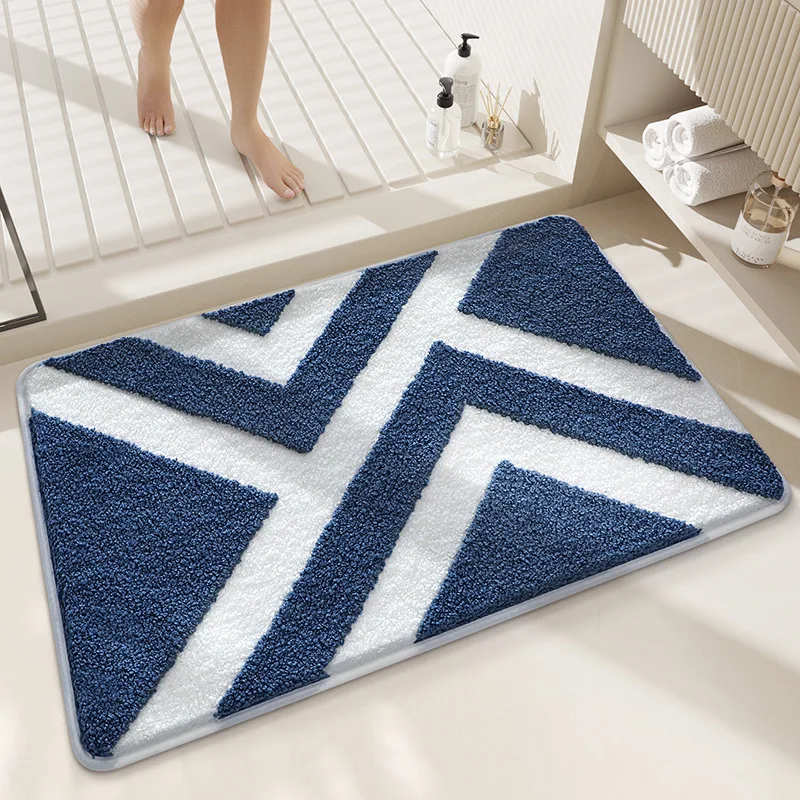 Cartoon Bathroom Rug, Soft Flocked Bath Mat, Absorbent Non Slip Floor Mat - Image 20