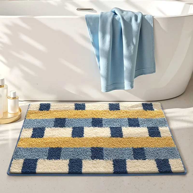 Cartoon Bathroom Rug, Soft Flocked Bath Mat, Absorbent Non Slip Floor Mat - Image 14