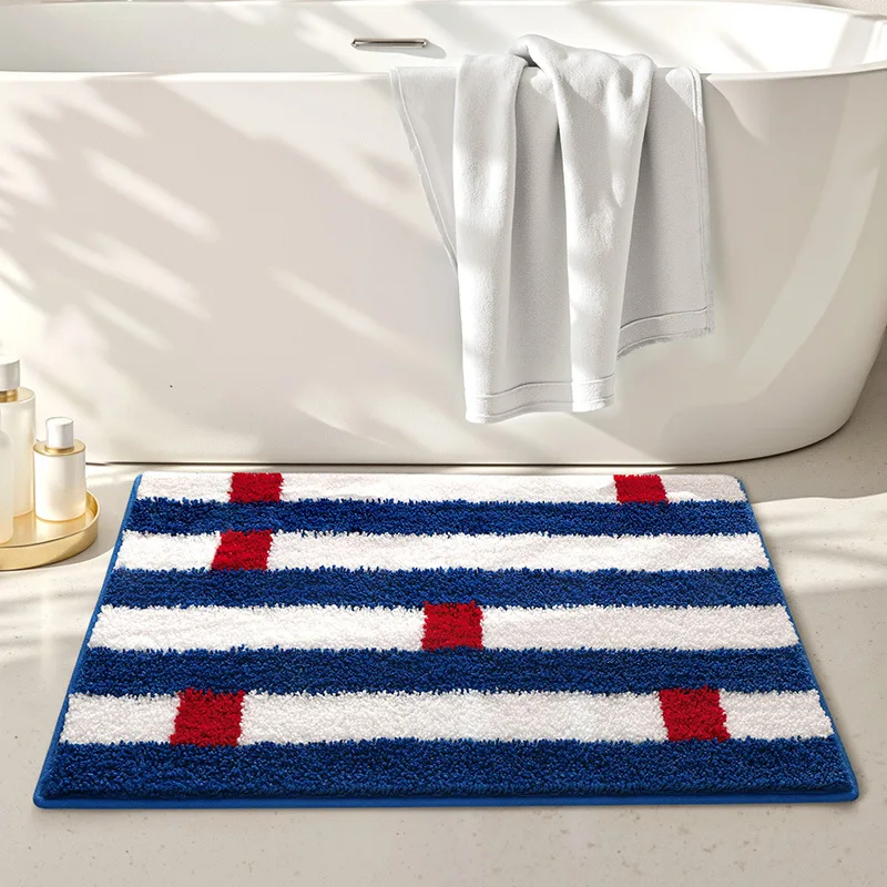 Cartoon Bathroom Rug, Soft Flocked Bath Mat, Absorbent Non Slip Floor Mat - Image 15