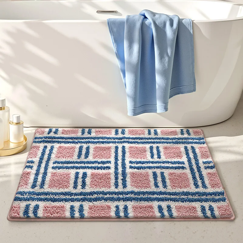 Cartoon Bathroom Rug, Soft Flocked Bath Mat, Absorbent Non Slip Floor Mat - Image 17