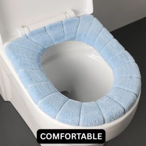 Winter Toilet Seat Cover, Soft Washable Toilet Mat, Bathroom Cushion - Image 12