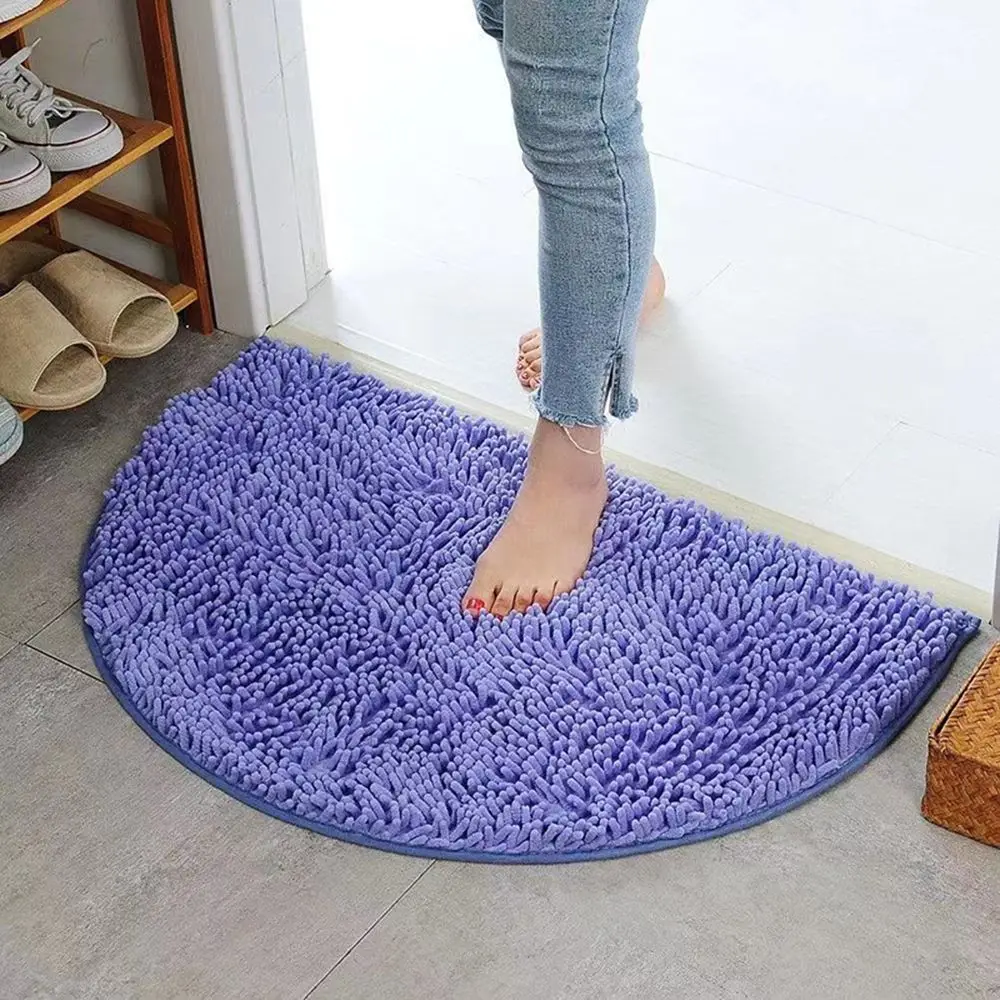 Bathroom Water Absorbent Pet Mat Bathtub Floor Carpet Shower Rug Bath Mat Chenille - Image 8
