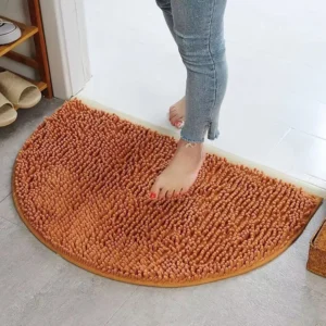 Bathroom Water Absorbent Pet Mat Bathtub Floor Carpet Shower Rug Bath Mat Chenille - Image 14