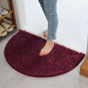 Bathroom Water Absorbent Pet Mat Bathtub Floor Carpet Shower Rug Bath Mat Chenille - Image 12