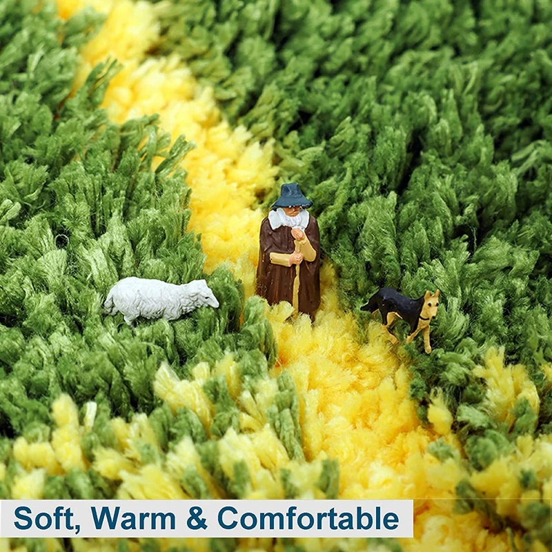 50x80cm Gift Leaf Bathmat Bathroom Rug Anti-slip Soft Ultrafine Fiber Water Absorbing Machine Washable Floor Mat Bath Tub Carpet - Image 2