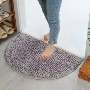 Bathroom Water Absorbent Pet Mat Bathtub Floor Carpet Shower Rug Bath Mat Chenille - Image 9