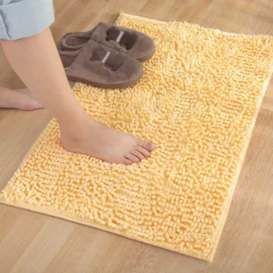 Chenille Bathroom Carpet Non Slip Bath Mat Soft and Comfortable Plush Living Room Door Bathroom Absorbent Foot Floor Matscarpet - Image 12