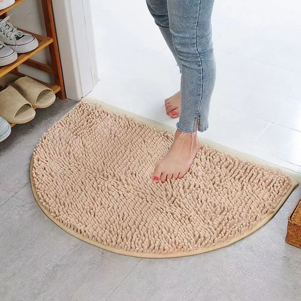 Bathroom Water Absorbent Pet Mat Bathtub Floor Carpet Shower Rug Bath Mat Chenille - Image 11