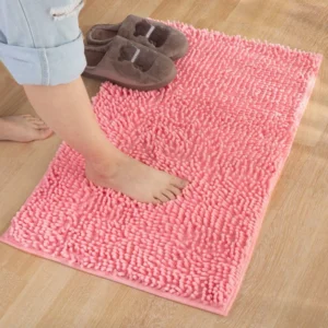 Chenille Bathroom Carpet Non Slip Bath Mat Soft and Comfortable Plush Living Room Door Bathroom Absorbent Foot Floor Matscarpet - Image 13
