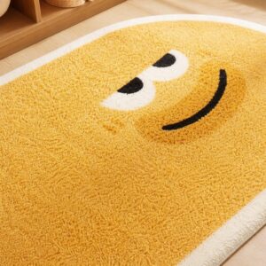 Modern Style Plush Area Rug - Thickened Bedroom Carpet for Living Room, Fluffy Bedside Floor Mat - image 2
